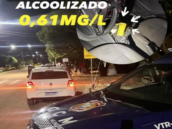 Sorriso: GM prende bêbado fazendo "cavalinho de pau" em Primaverinha 